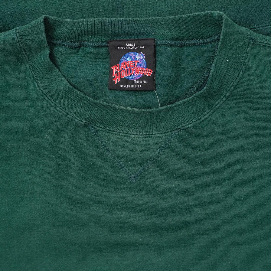 Vintage 1991 Planet Hollywood Sweater Large 