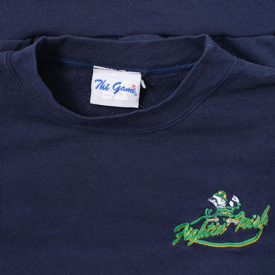 Vintage Notre Dame Fighting Irish Sweater Large 