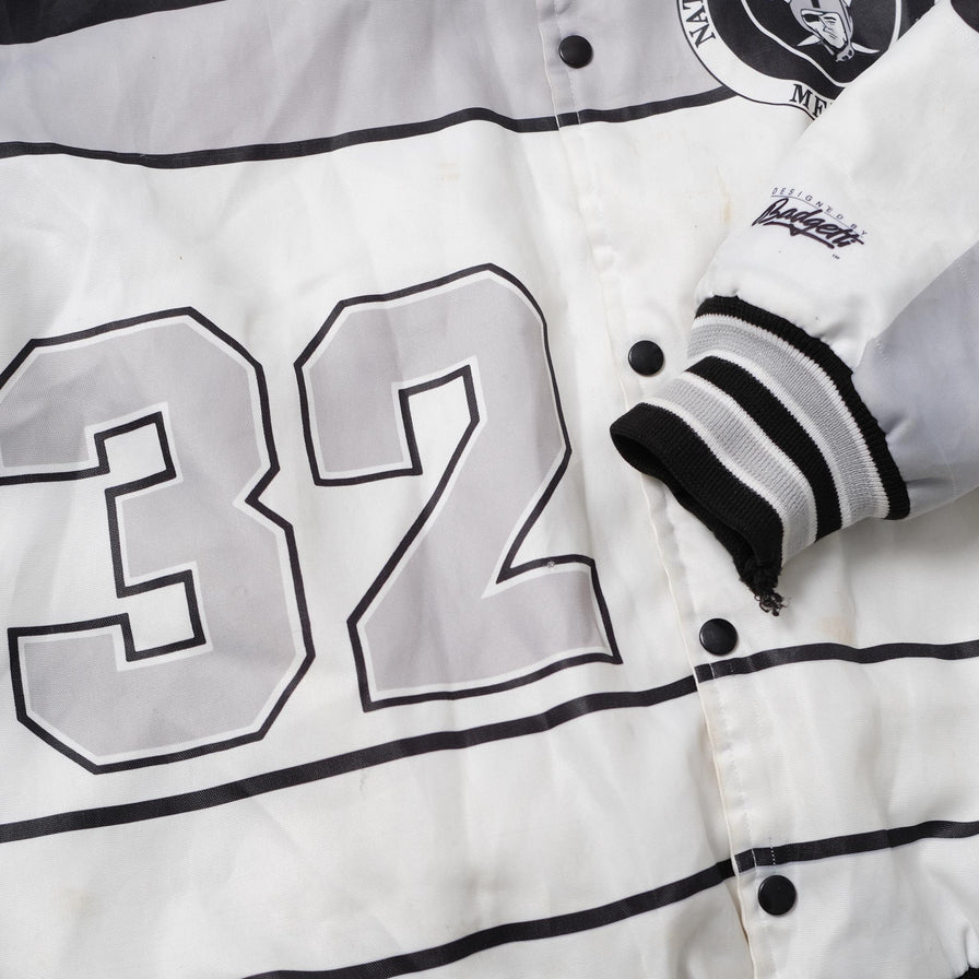 Vintage LA Raiders College Jacket Large 