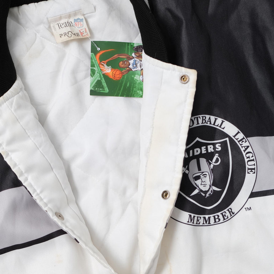 Vintage LA Raiders College Jacket Large 