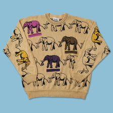 Vintage Carlo Colucci Knit Sweater XLarge 