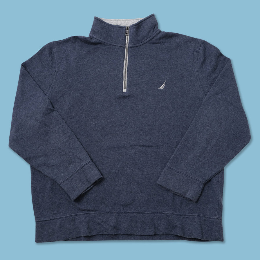 Vintage Nautica Q-Zip Sweater XLarge 