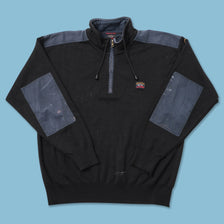 Vintage Paul & Shark Q-Zip Sweater Large 