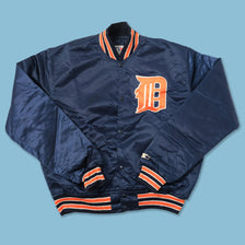 Vintage Starter Detroit Tigers College Jacket Medium 
