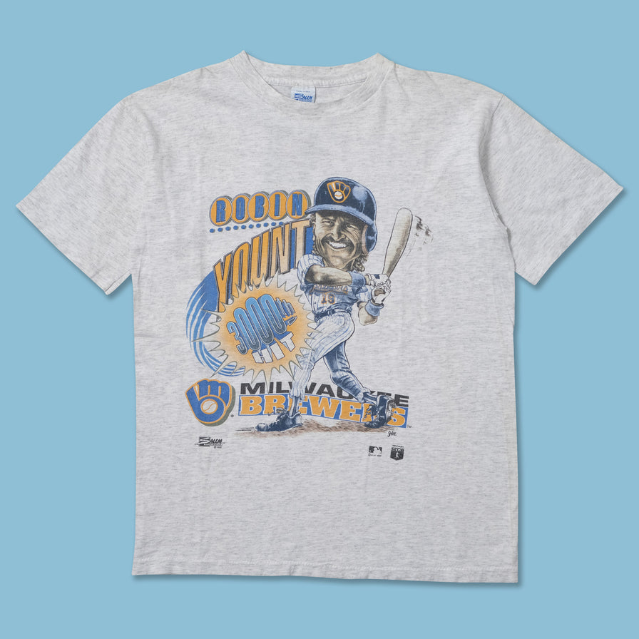 Vintage 1992 Robin Yount 3000th Hit T-Shirt Medium 