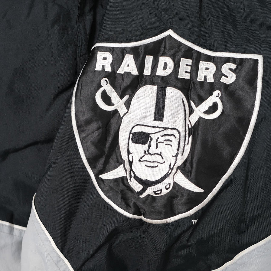 Vintage Starter Raiders Padded Jacket XXLarge 