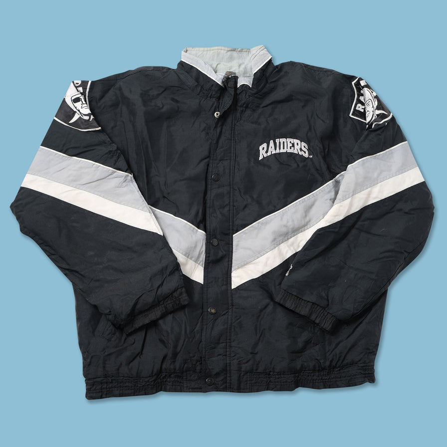 Vintage Starter Raiders Padded Jacket XXLarge 