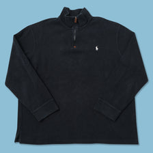 Vintage Polo Ralph Lauren Q-Zip Sweater XLarge 