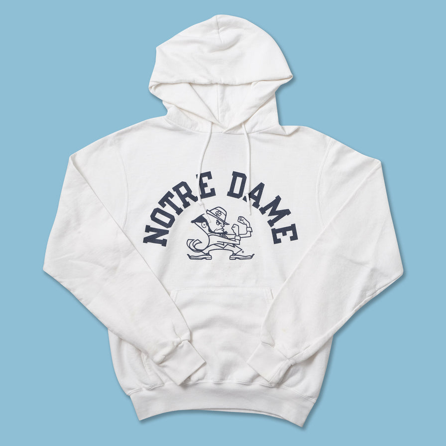 Vintage Champion Notre Dame Hoody Small 