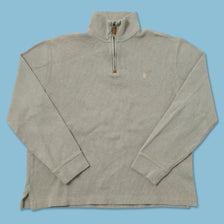 Vintage Polo Ralph Lauren Women’s Q-Zip Sweater Medium 