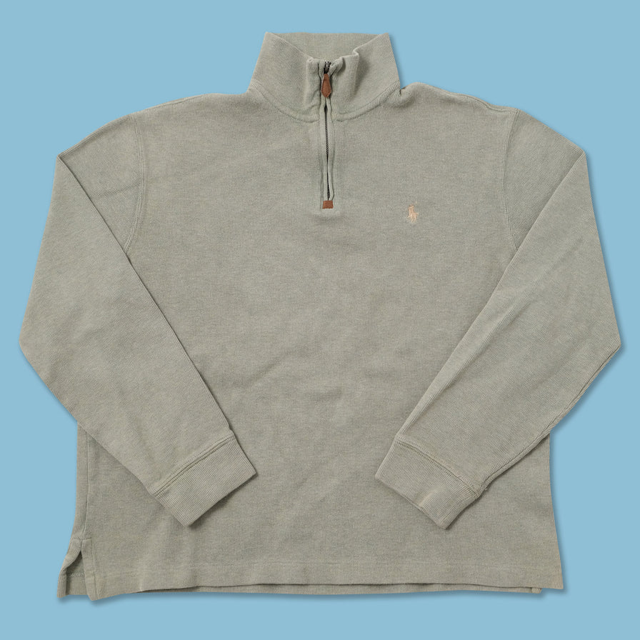 Vintage Polo Ralph Lauren Women’s Q-Zip Sweater Medium 