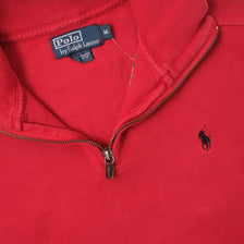 Vintage Polo Ralph Lauren Q-Zip Sweater Medium 