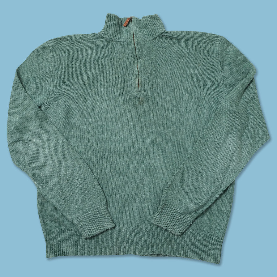 Vintage Polo Ralph Lauren Q-Zip Sweater Large 