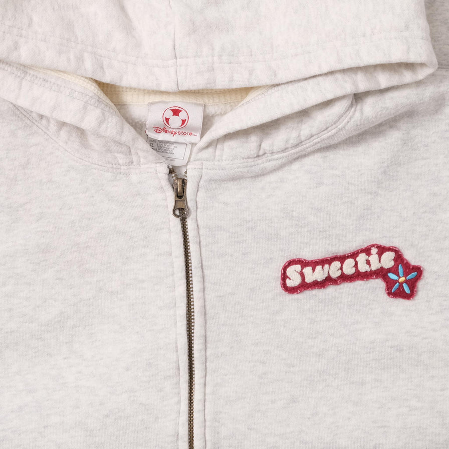 Vintage Minnie Mouse Zip Hoody Large 