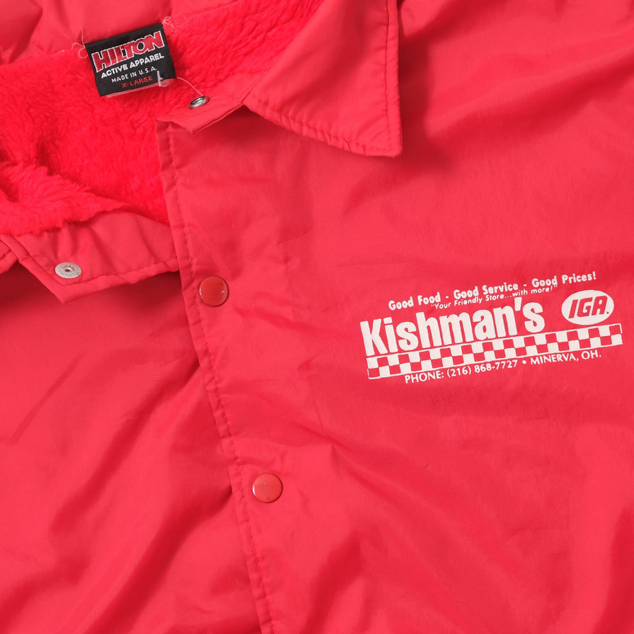 Vintage Padded Coach Jacket XLarge 