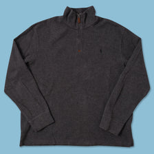 Vintage Polo Ralph Lauren Q-Zip Sweater XLarge 
