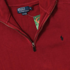 Vintage Polo Ralph Lauren Q-Zip Sweater Medium 