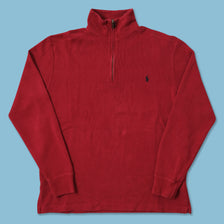 Vintage Polo Ralph Lauren Q-Zip Sweater Medium 