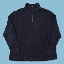 Vintage Polo Ralph Lauren Q-Zip Sweater XLarge 