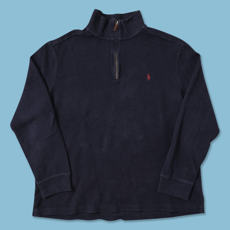Vintage Polo Ralph Lauren Q-Zip Sweater XLarge 
