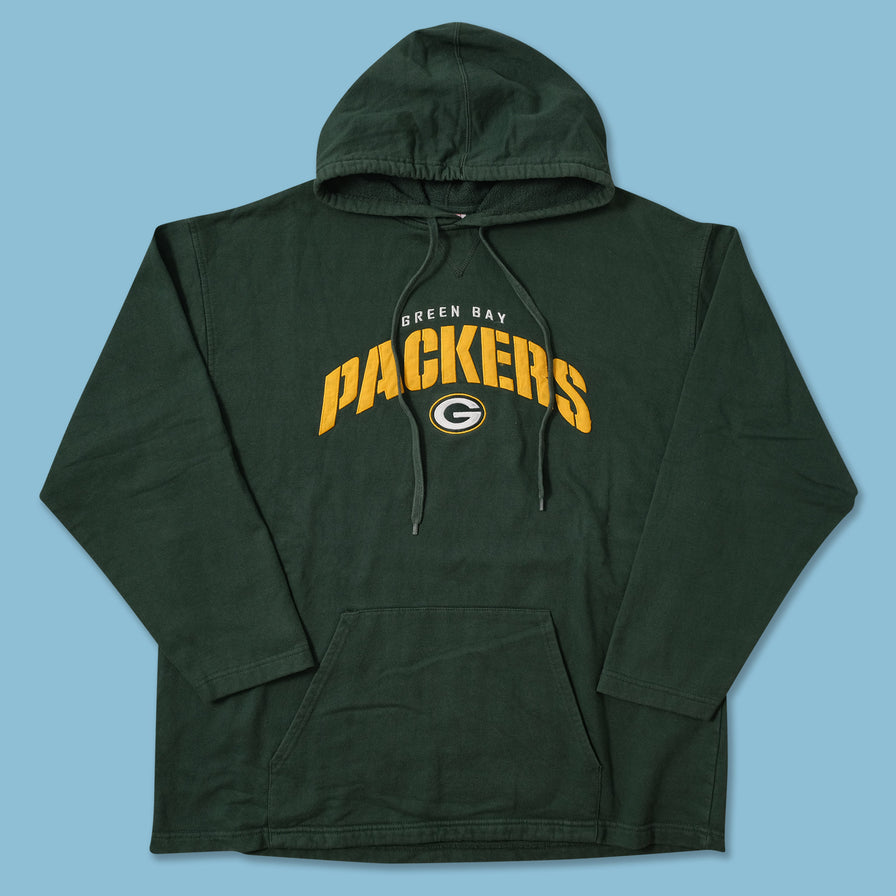 Vintage Green Bay Packers Hoody XLarge 
