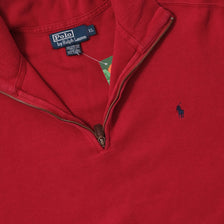 Vintage Polo Ralph Lauren Q-Zip Sweater XLarge