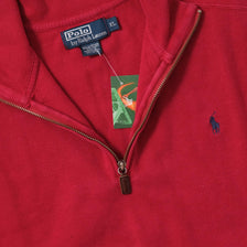 Vintage Polo Ralph Lauren Q-Zip Sweater XLarge 