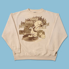 Vintage Stick Up Kidz Vinyl Junkz Sweater XXLarge 