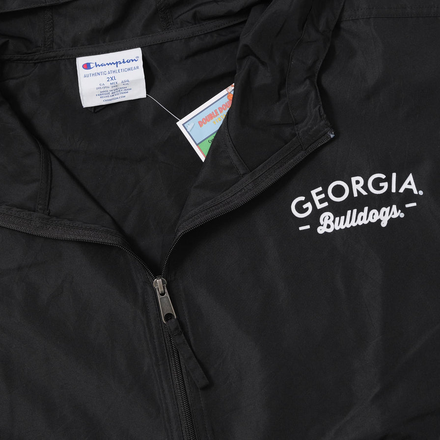 Champion Georgia Bulldogs Halfzip Windbreaker XXLarge 