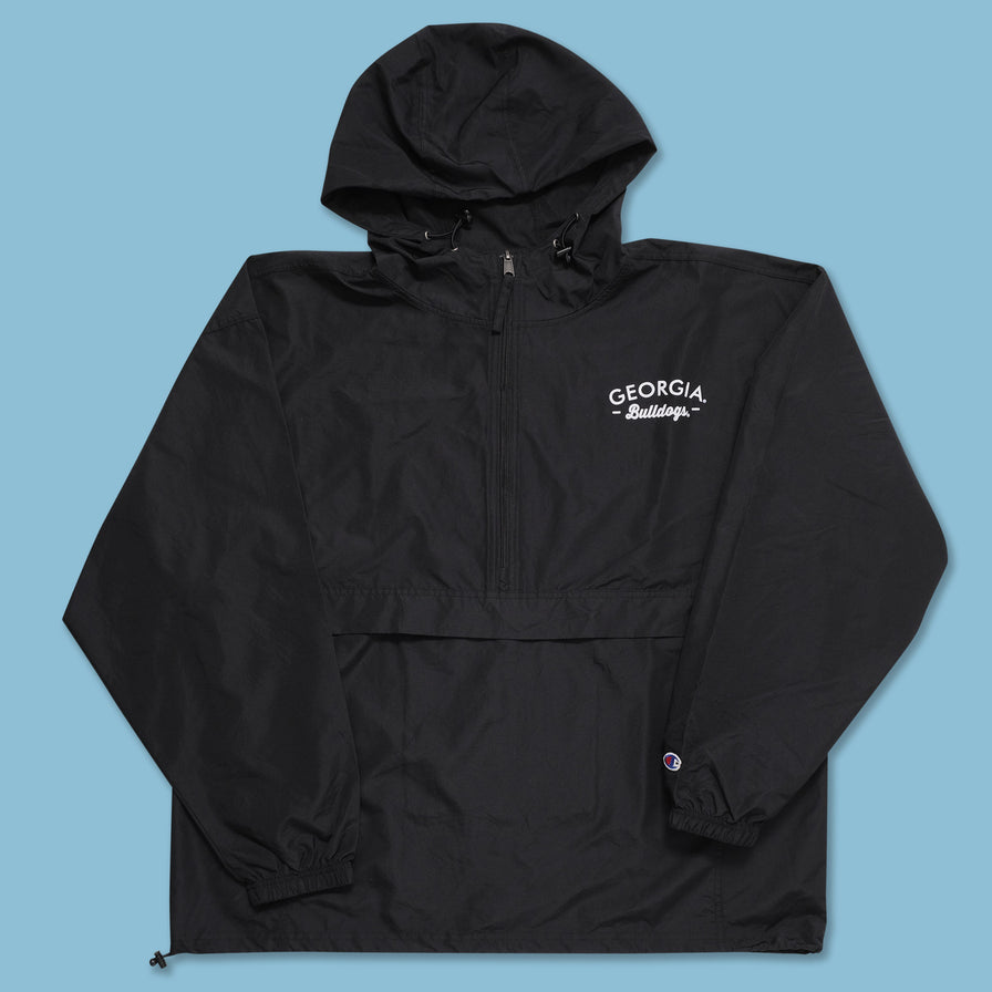 Champion Georgia Bulldogs Halfzip Windbreaker XXLarge 