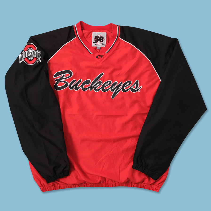 Vintage Ohio State Buckeyes Windbreaker XLarge 