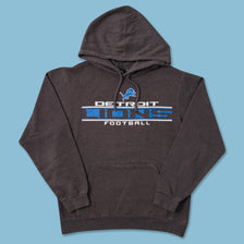 Vintage Detroit Lions Hoody Medium 