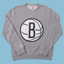 Vintage Brooklyn Nets Sweater Medium 