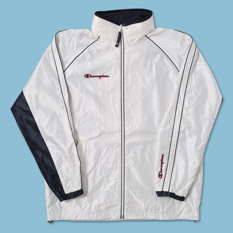 All white champion jacket on sale