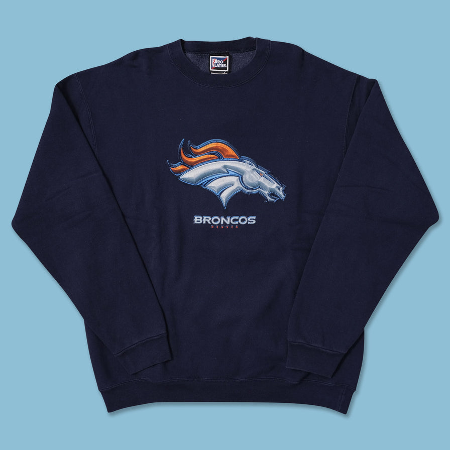 Vintage Pro Player Denver Broncos Sweater XLarge 