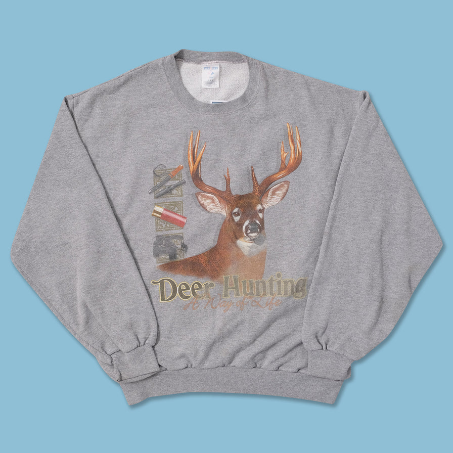 Deer Hunting Sweater Large 
