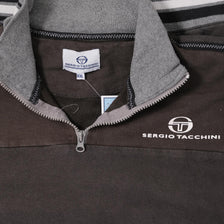 Vintage Sergio Tacchini Q-Zip Sweater Medium 