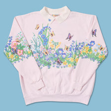 Vintage Flower Sweater Large 