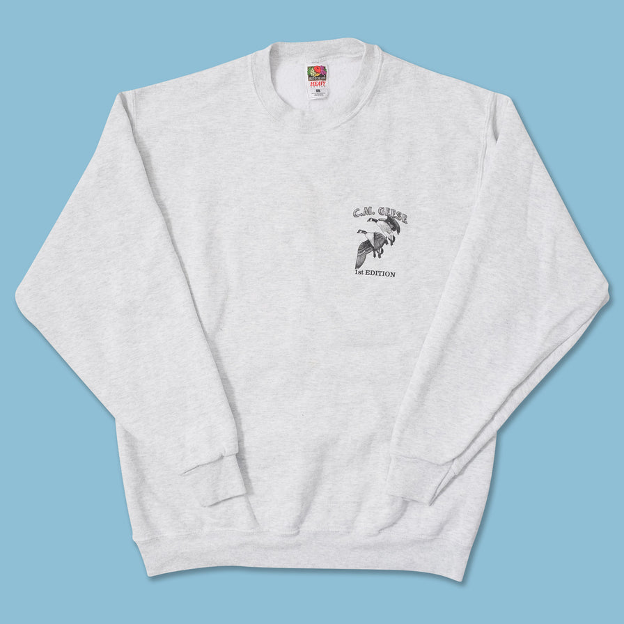 Vintage Geese Sweater Large 