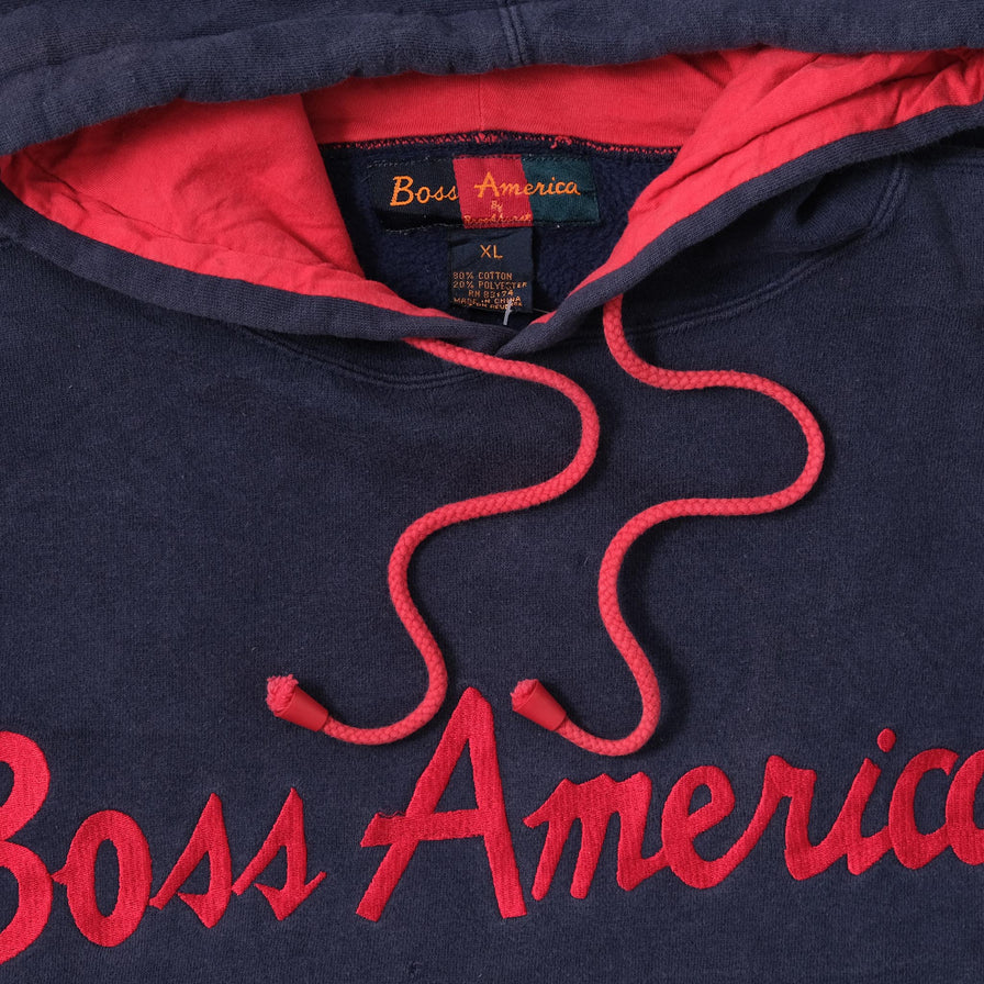 Vintage Boss America Hoody XLarge 