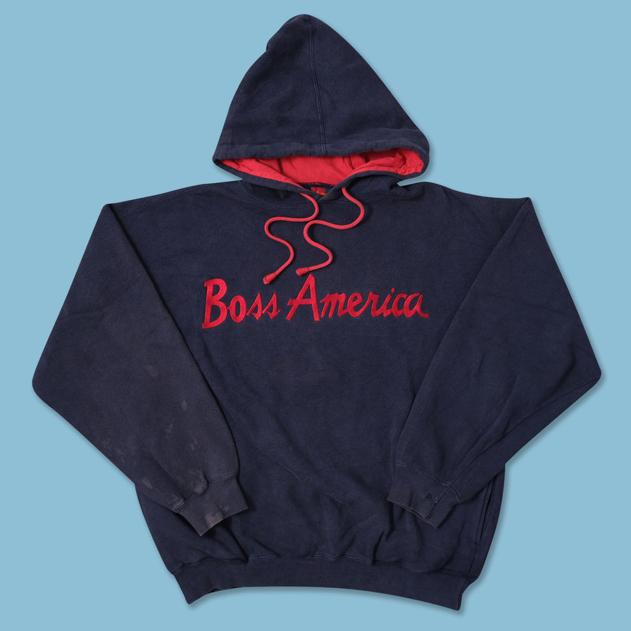 Vintage Boss America Hoody XLarge 