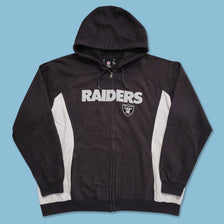 Vintage Oakland Raiders Zip Hoody XXLarge 