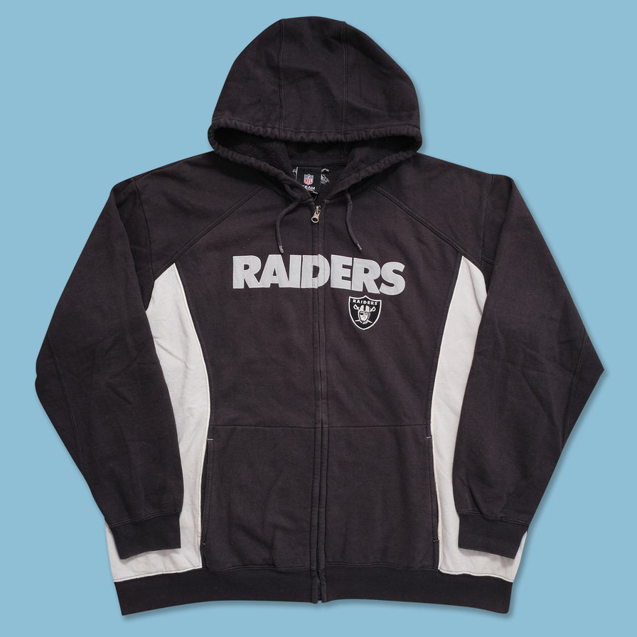 Vintage Oakland Raiders Zip Hoody XXLarge 