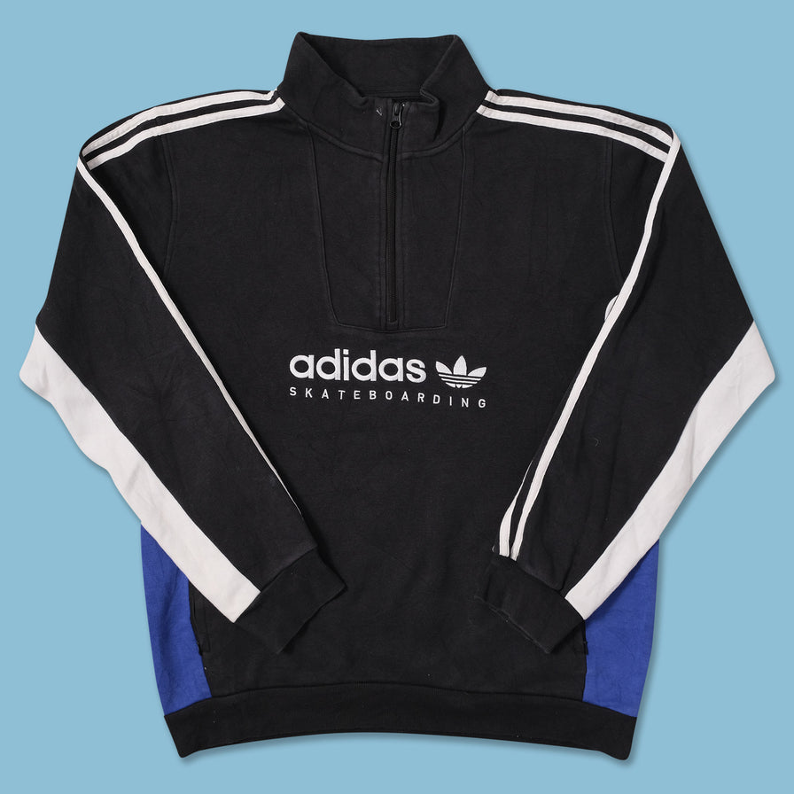 adidas Skateboarding Q-Zip Sweater Medium 