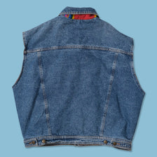 Vintage Pueblo Lined Denim Vest XXLarge