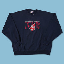 Vintage Chalkline Cleveland Indians Sweater XXLarge 