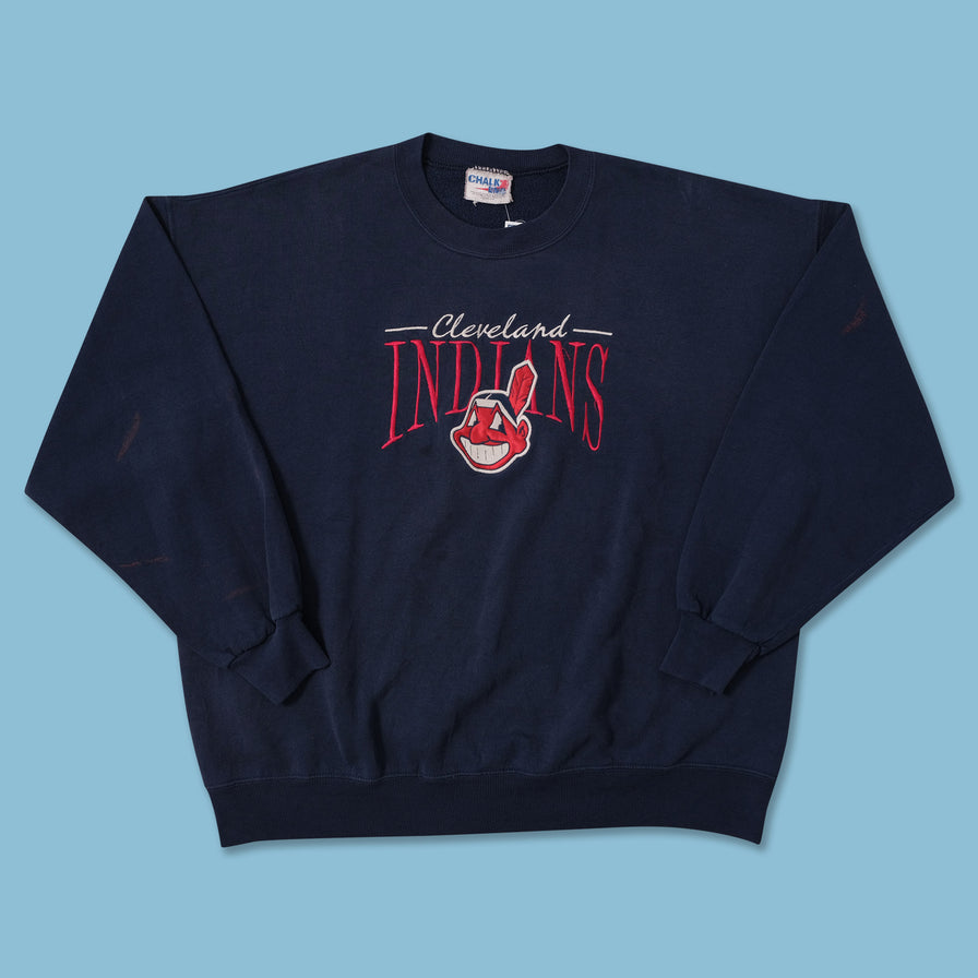 Vintage Chalkline Cleveland Indians Sweater XXLarge 