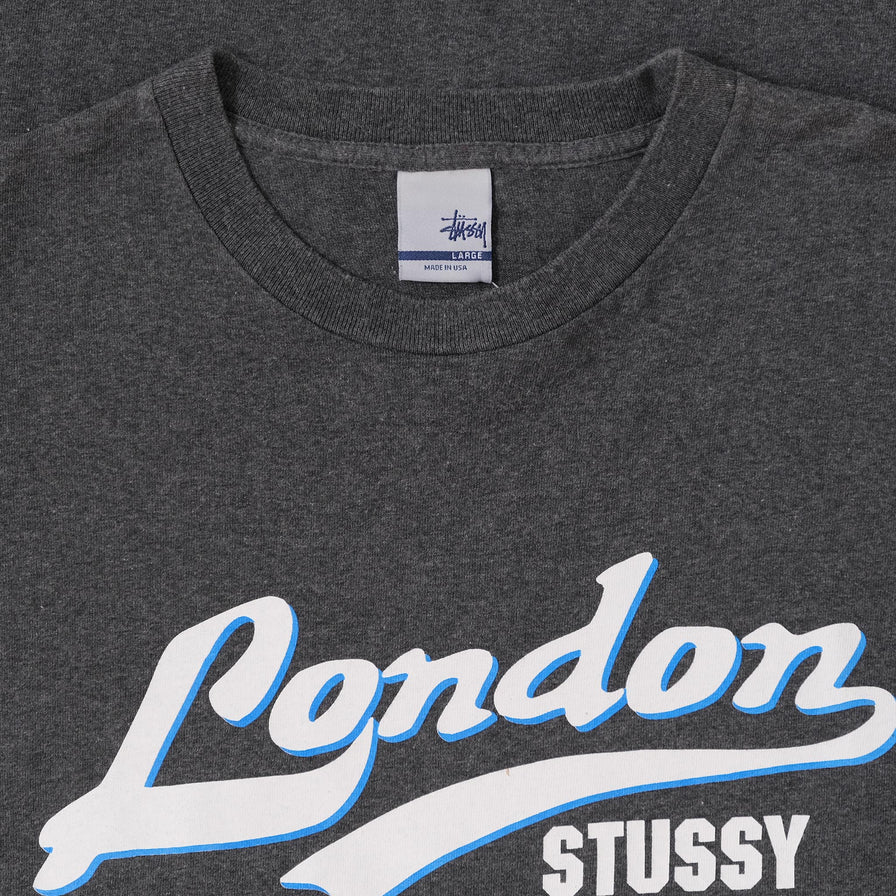 Vintage Stussy London Longsleeve Large 