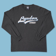 Vintage Stussy London Longsleeve Large 