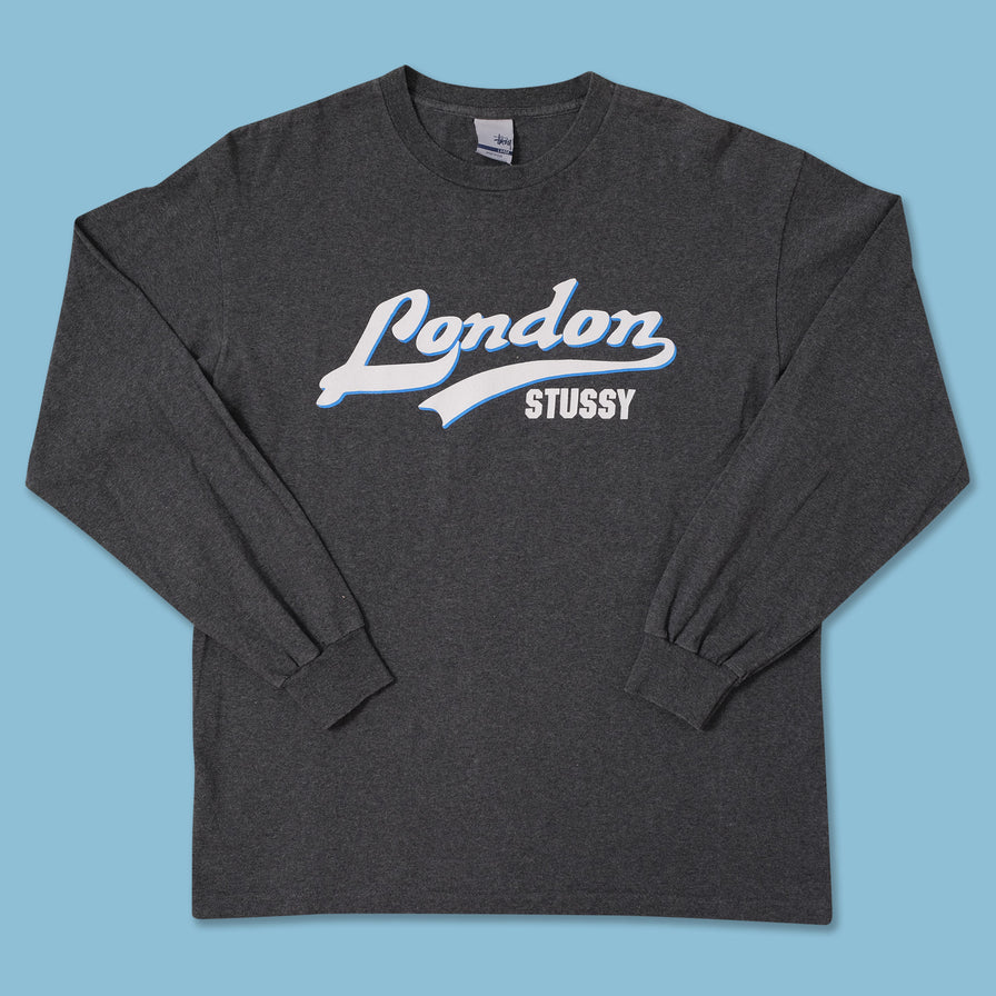 Vintage Stussy London Longsleeve Large 